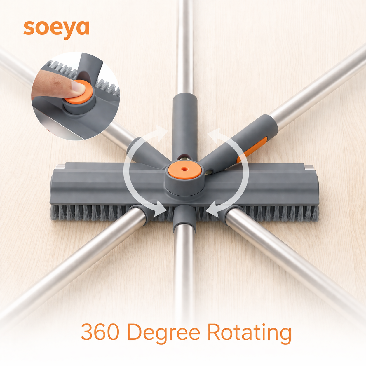 3-in-1 Floor Scrubber | Clean Faster, No Effort!